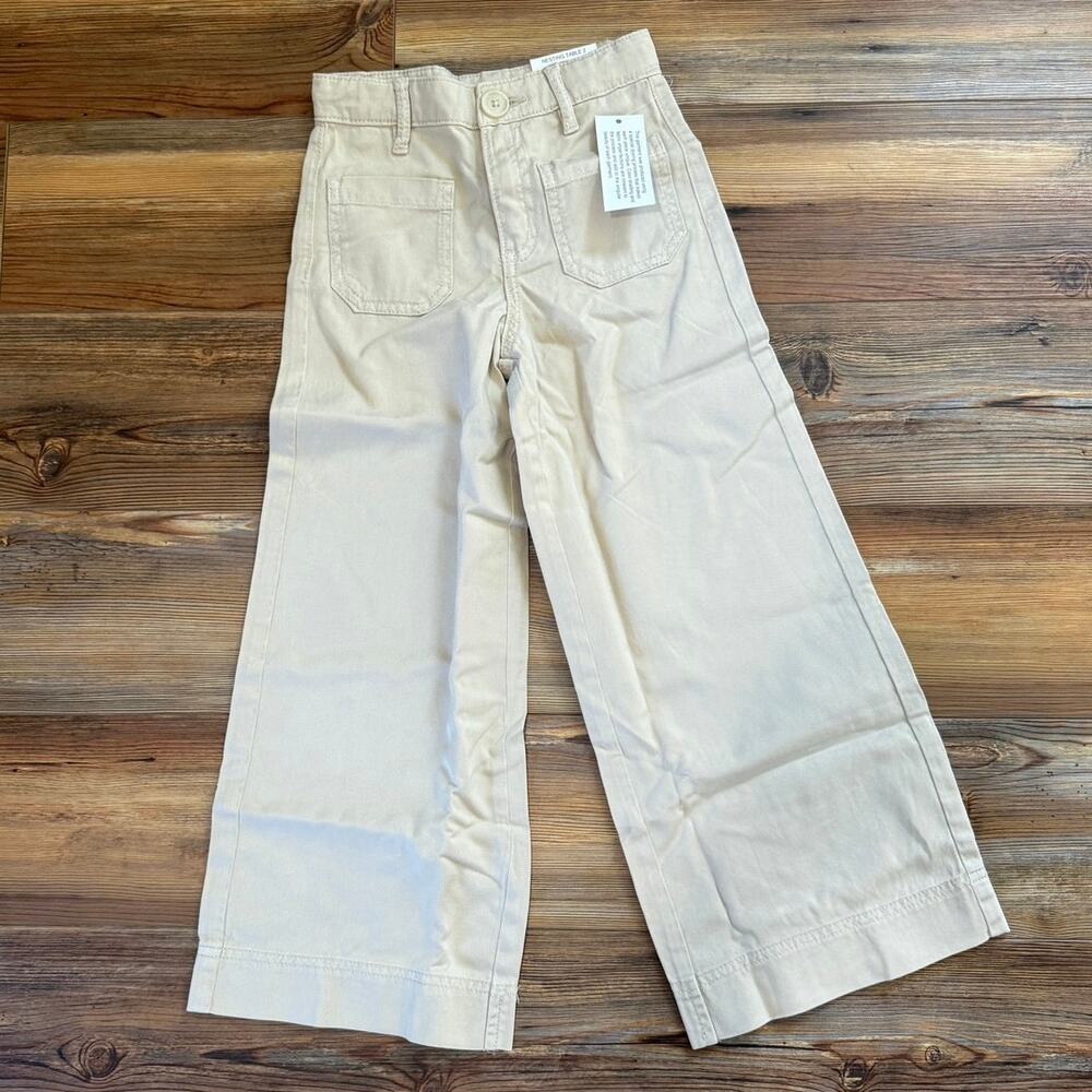 Lot of 3 pr Sz 6 kids Epic Threads adjustable waist, wide leg school pants
